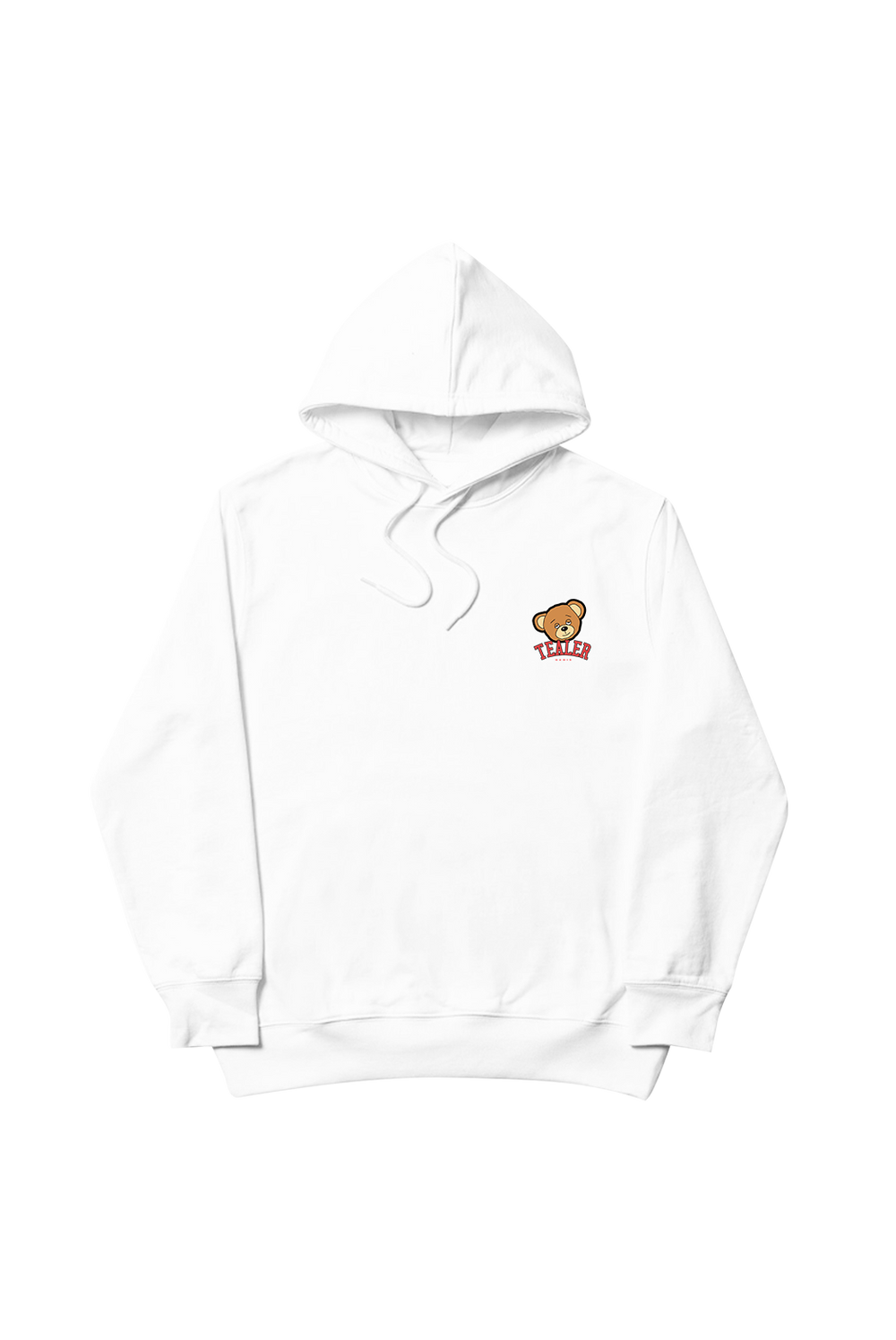 Tealer Bear Nounours ours, Hoodie White
